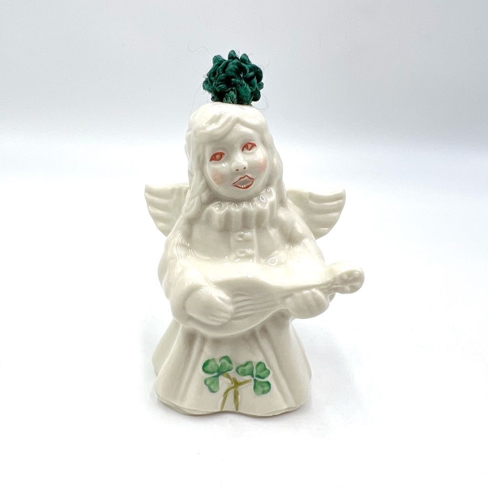 Belleek Ireland - Christmas Ornament Choir Of Angels With Luteโ